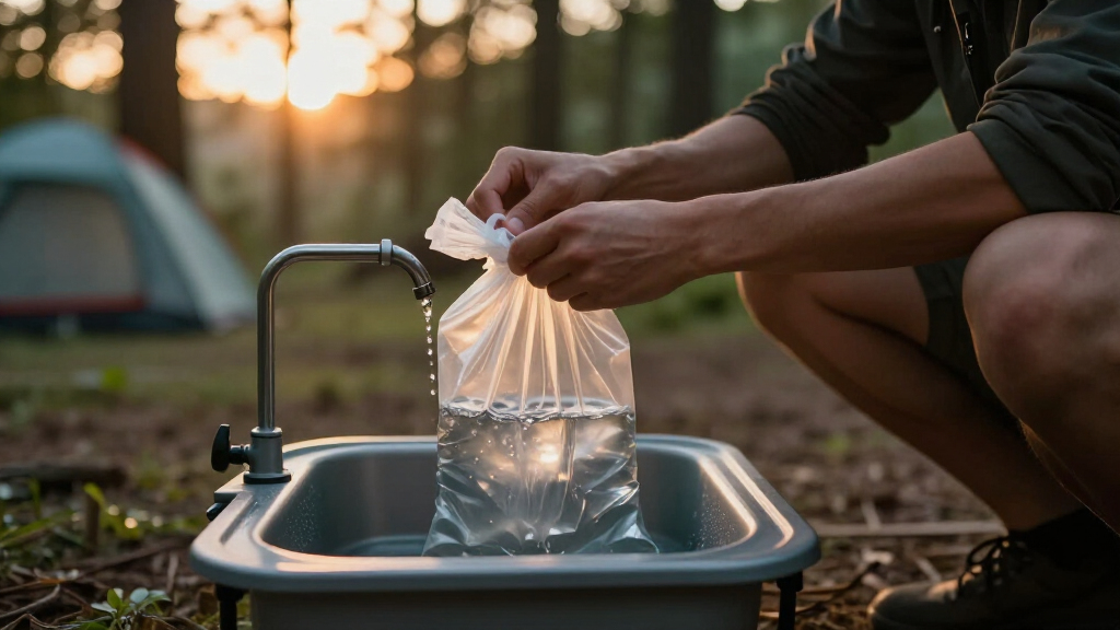 best grey water bags for camp sinks