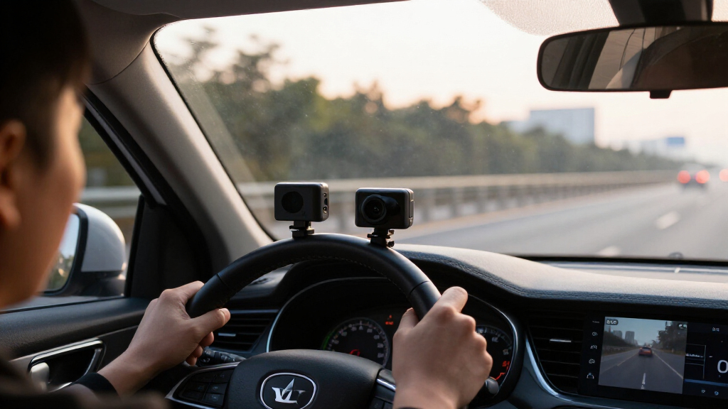 dash cams front and rear