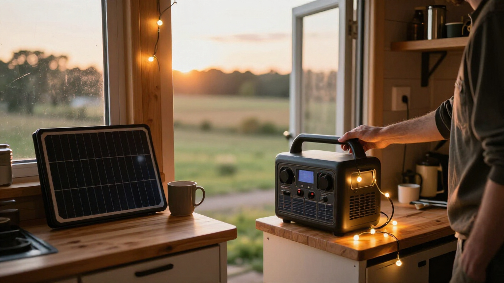 tiny house solar generator kits