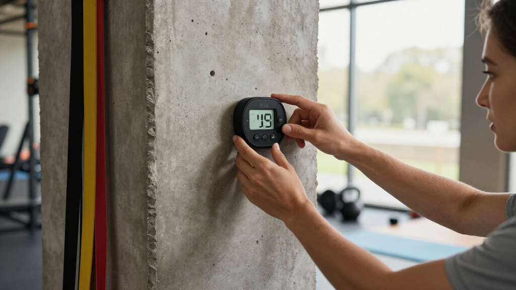 gym timer wall mount