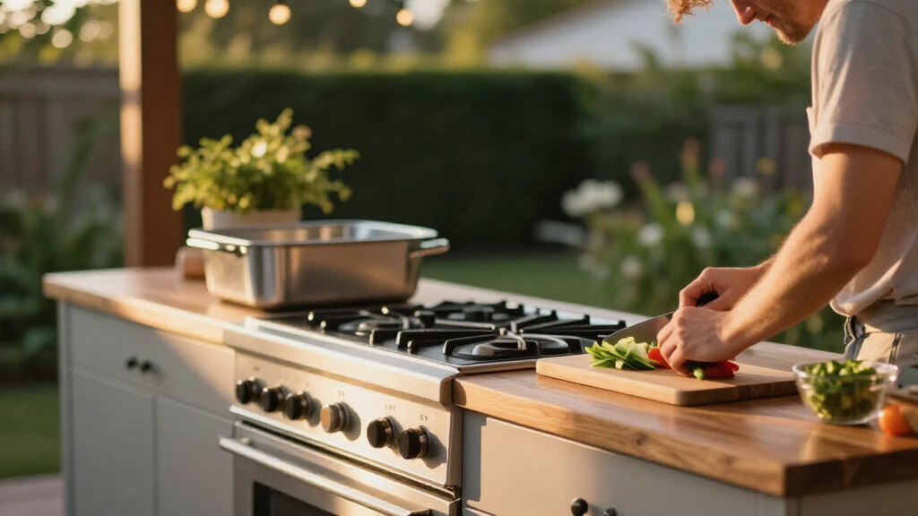 outdoor kitchen islands