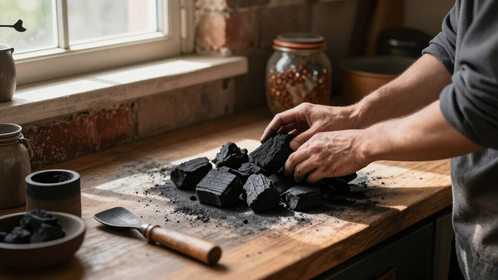 lump charcoal for kamado