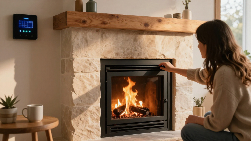 best green fireplaces