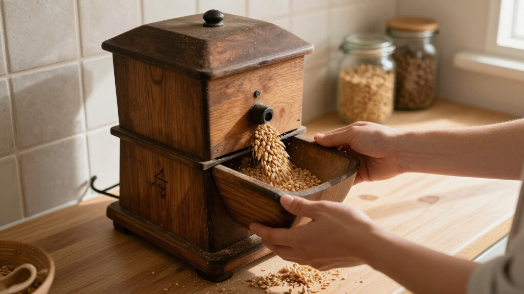 grain mills for flour at home
