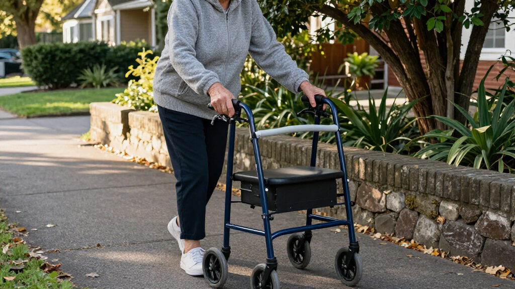 adjustable rollator walkers for seniors