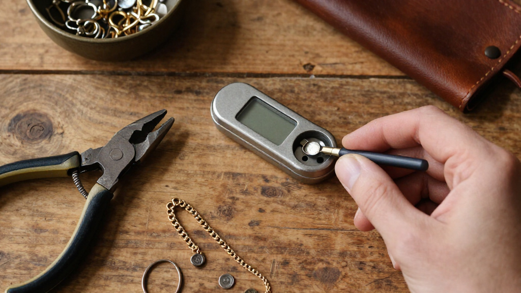 precious metal tester for inherited jewelry