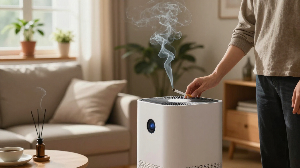 air purifier for cigarette odor removal
