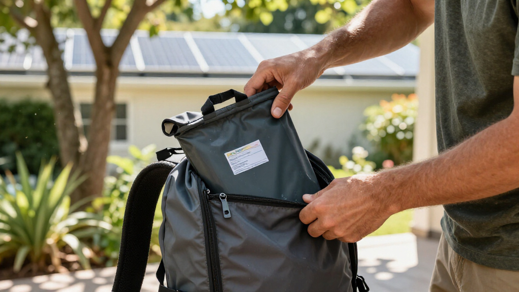 waterproof fireproof document bag