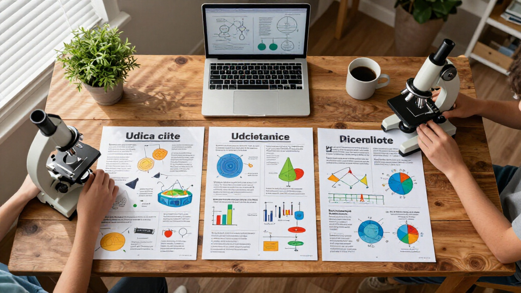 educational science reference posters