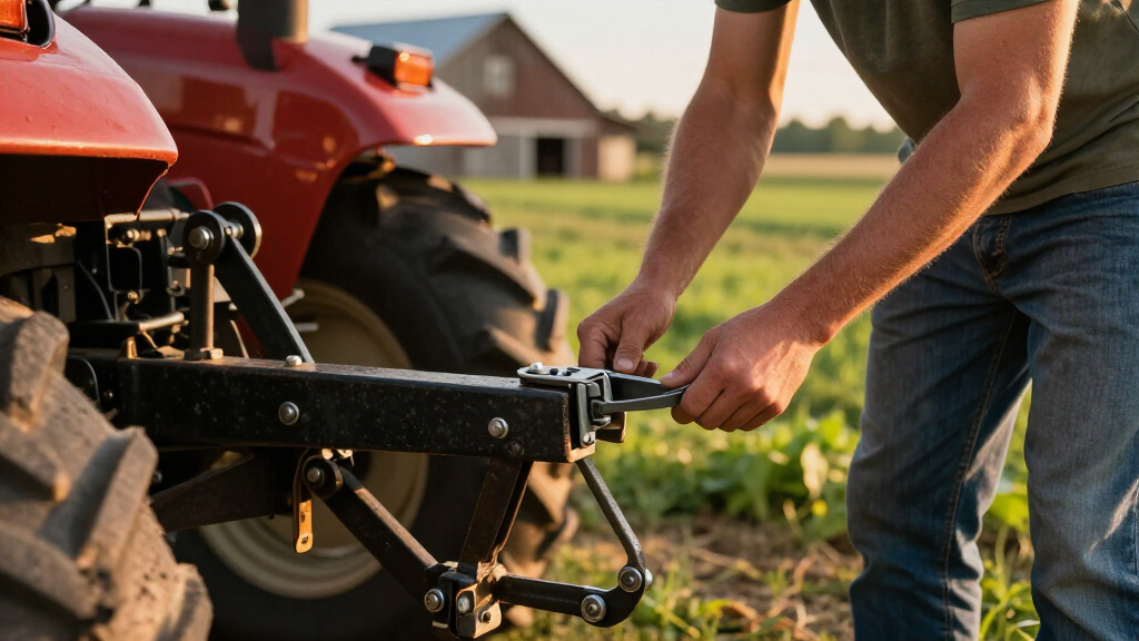 quick hitch for tractor implements