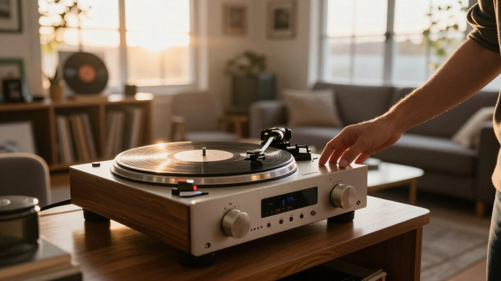 turntables with built in preamp