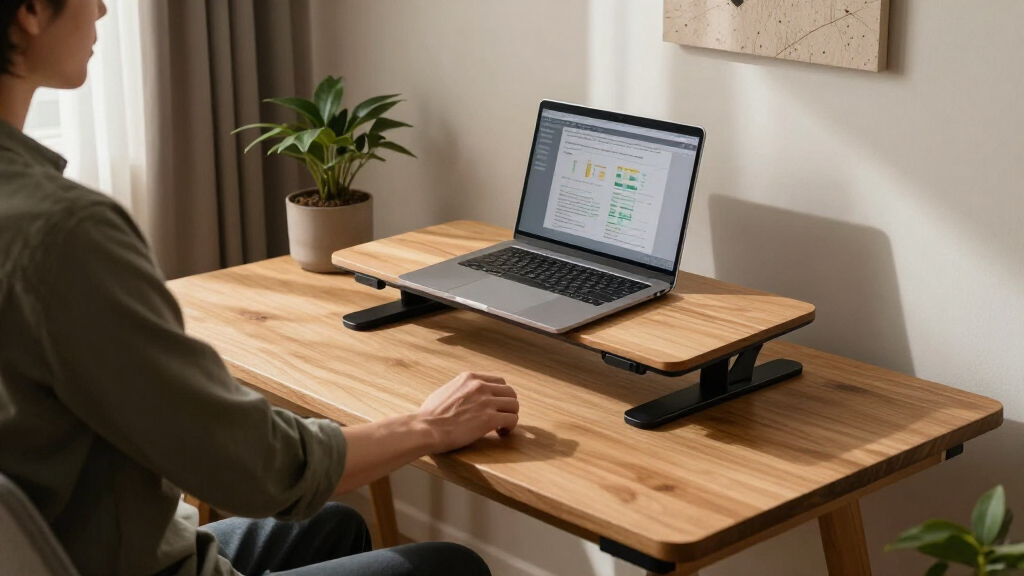 standing desk for small spaces
