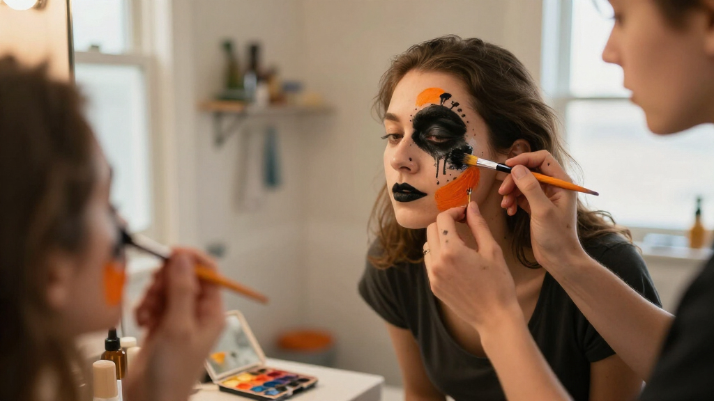 waterproof Halloween face paint