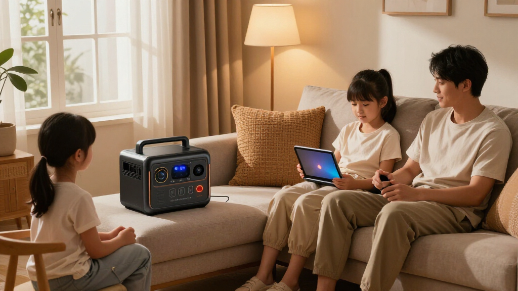 portable power station for whole home essentials