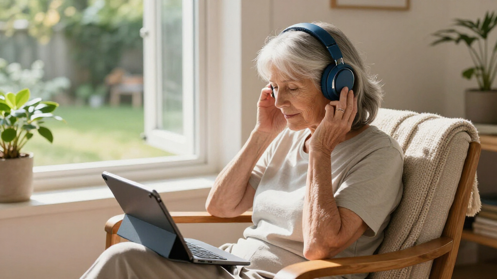 wireless headphones for seniors