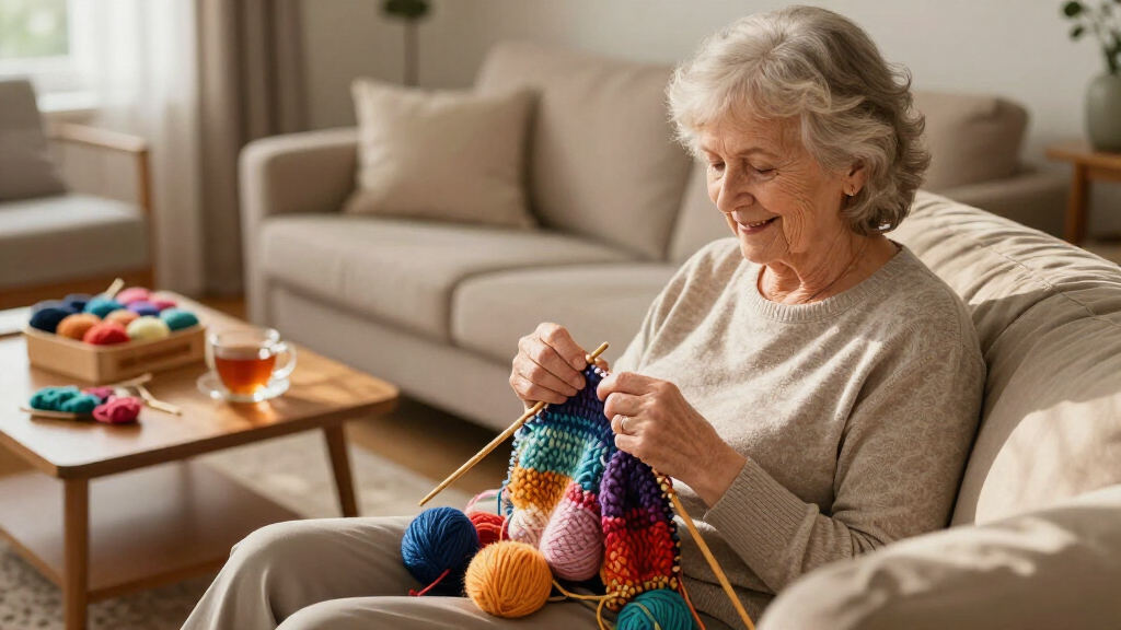 best beginner knitting kits for seniors