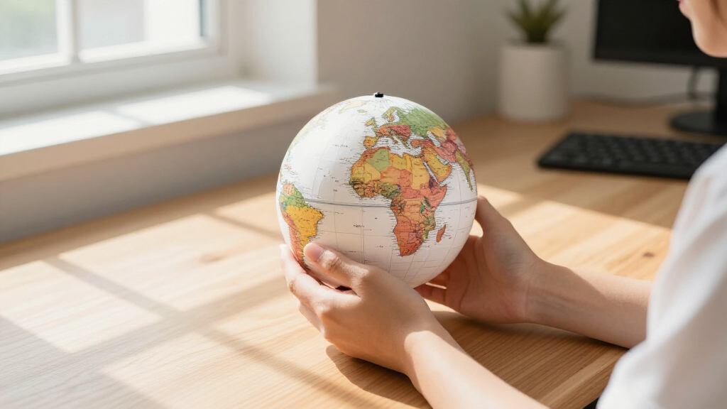 best folding paper globes
