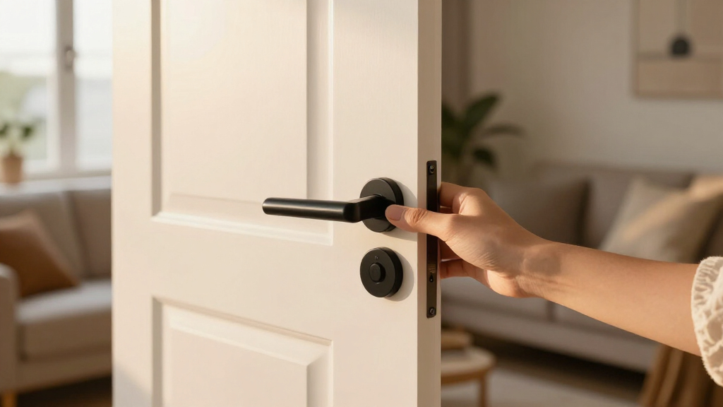interior door with soundproofing solid core