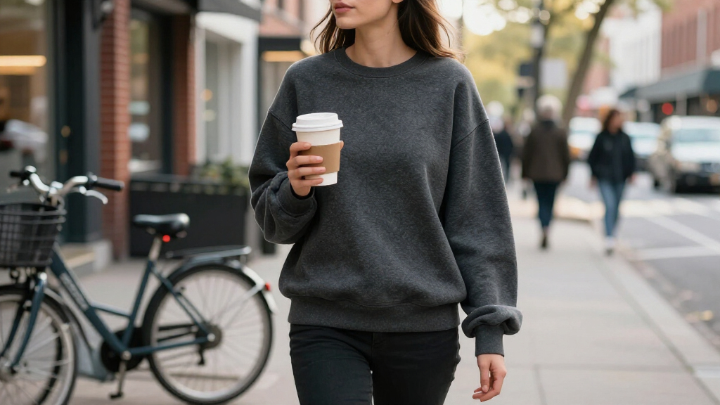 best French terry sweatshirts