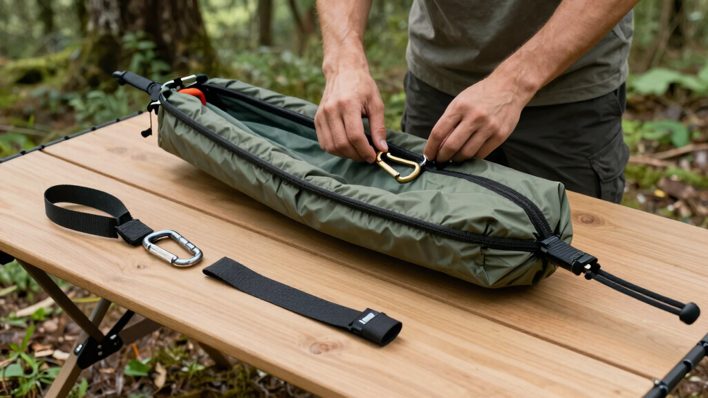 Packable travel hammock ultralight