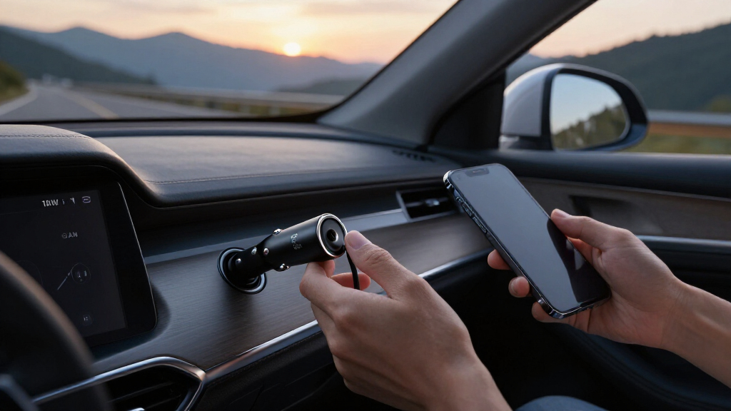 top rated gan car charger 100w for long-distance road trips