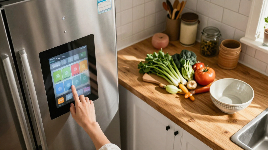 smart refrigerators with touchscreens