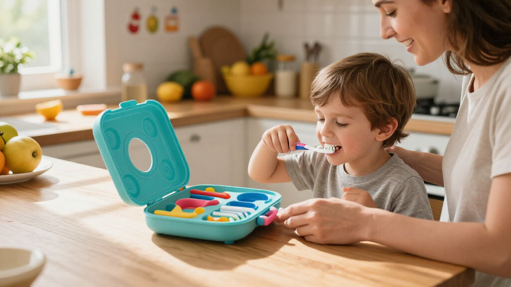 kids' oral health care kits