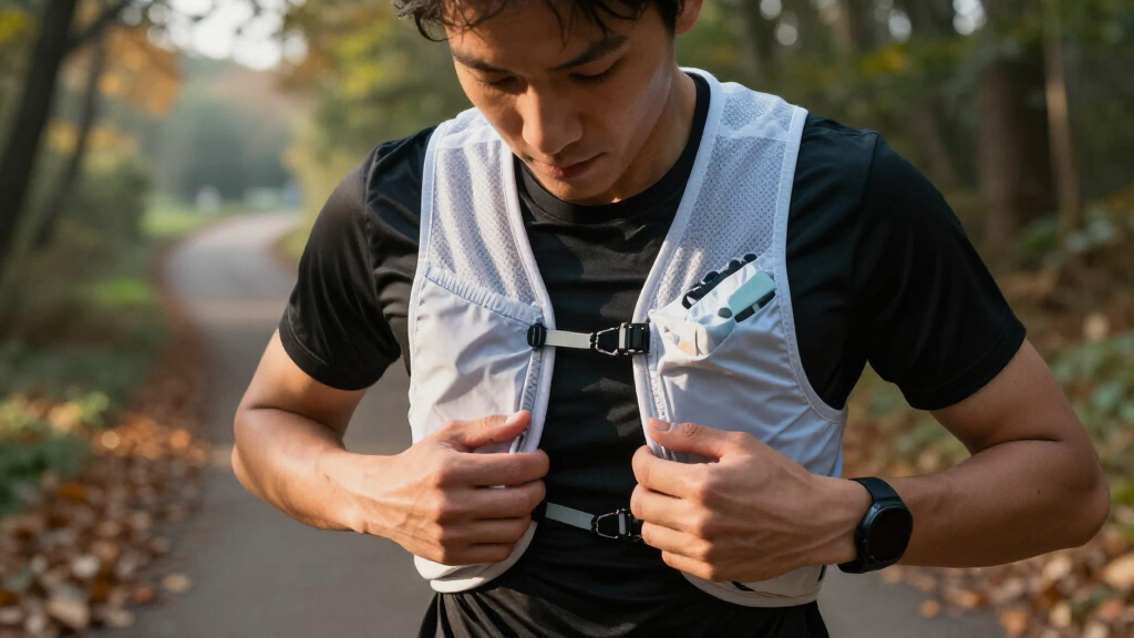 heated running vest