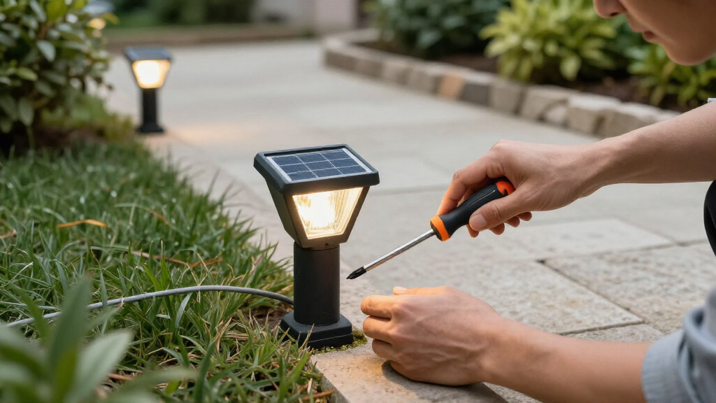 solar landscape spotlights