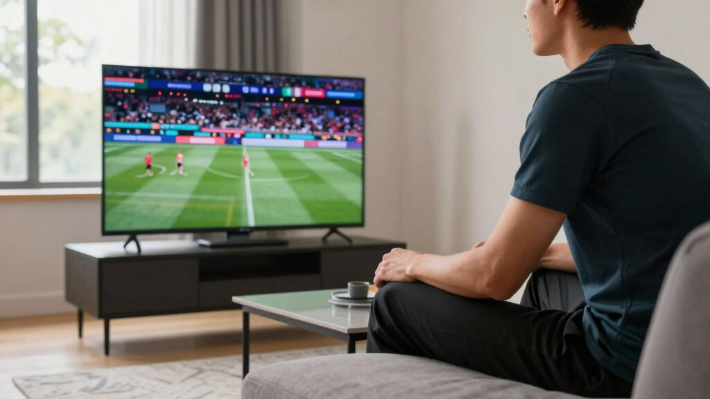 best mini led television for fast moving sports