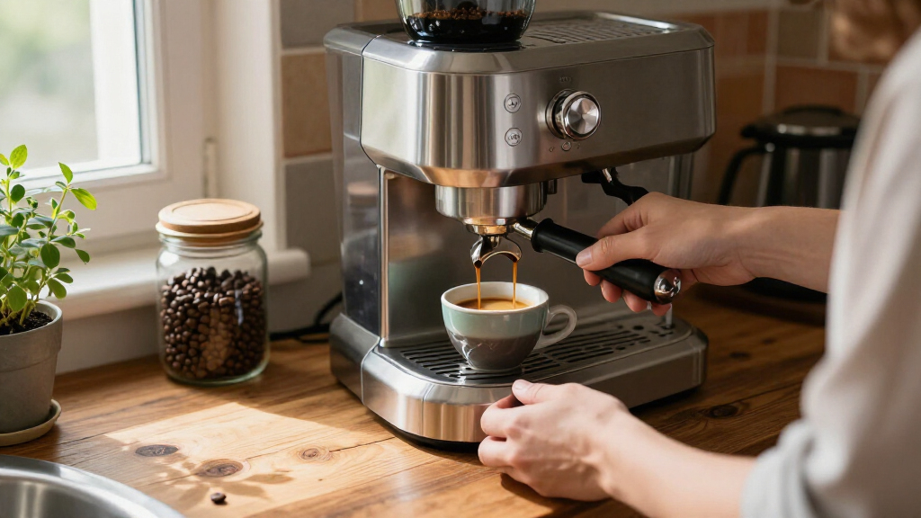 italian espresso machine commercial