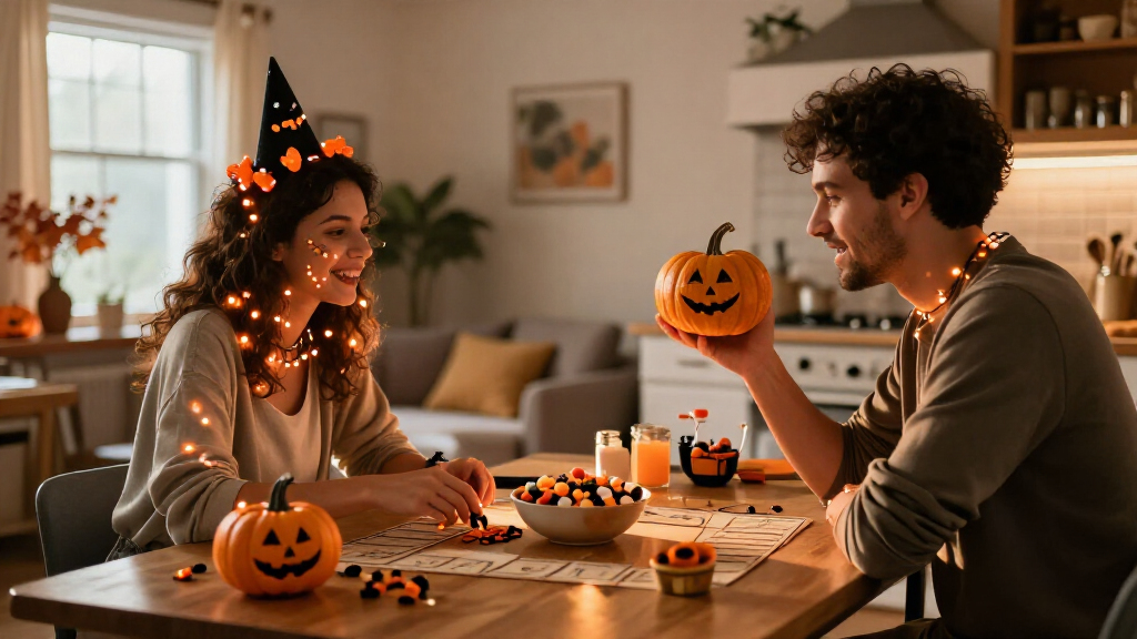 couples Halloween date night games