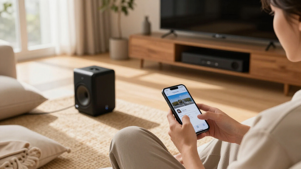 dsp subwoofers with app control