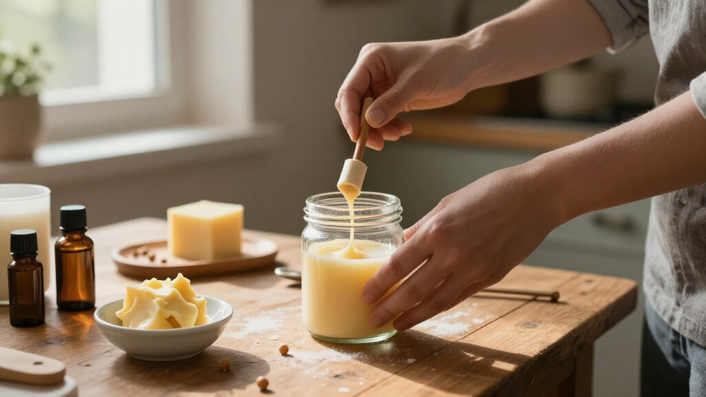 butterscented soy candle kit