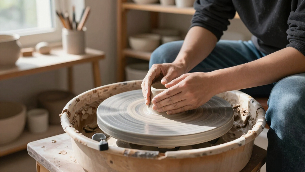 best pottery wheel with pedal control