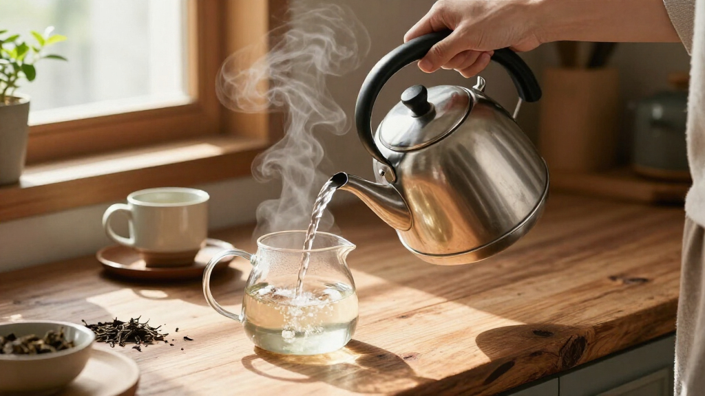 stainless steel electric tea kettle