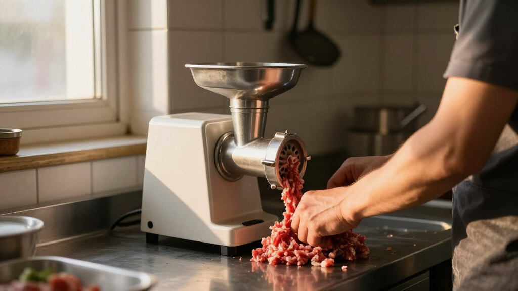 commercial meat grinder