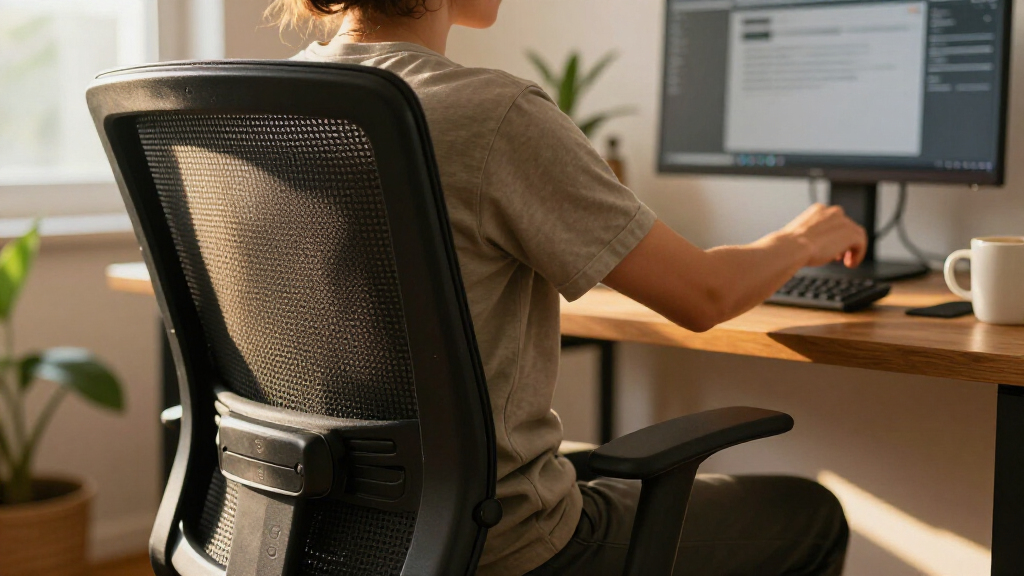 office chair back support