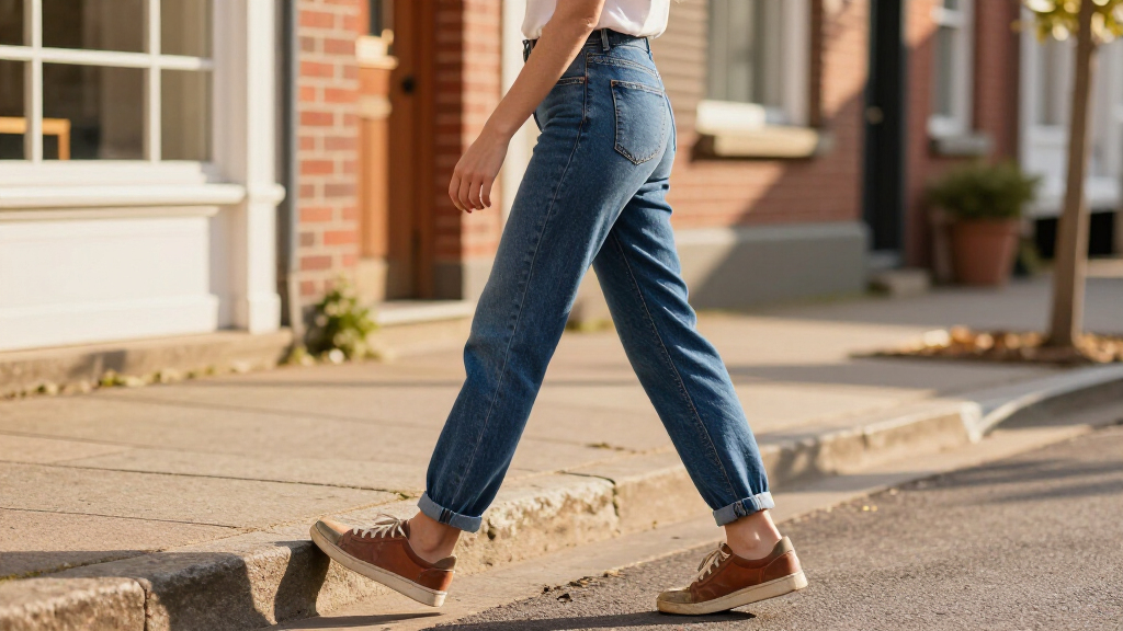 best knit denim jeans