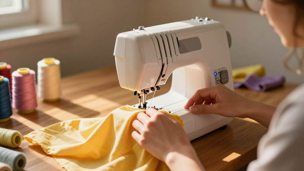 serger for beginners easy threading