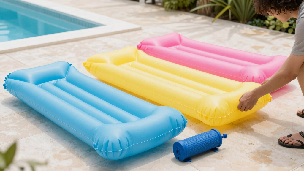 inflatable pool floats