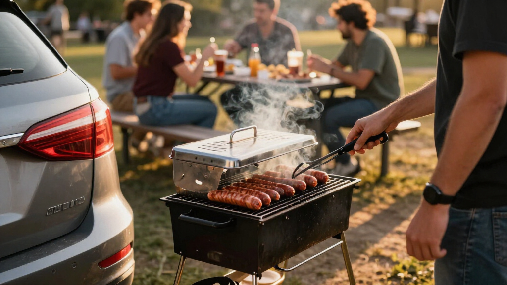 portable tailgating grills
