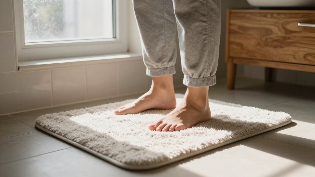 bathroom mat