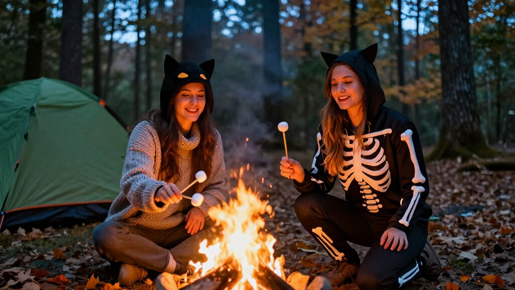 Halloween camping costumes