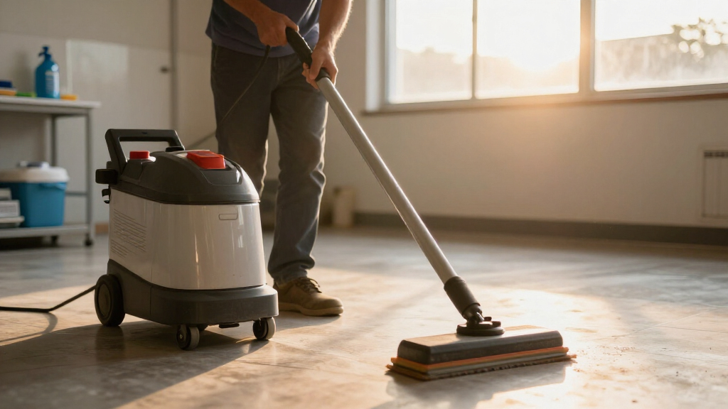 longruntime dual battery scrubber
