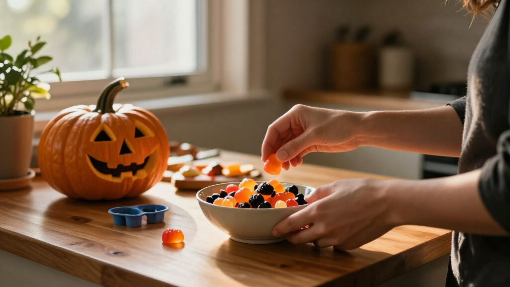 vegan Halloween gummy candies