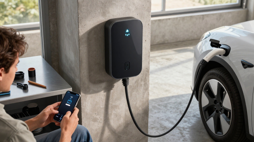 best smart EV chargers with app control