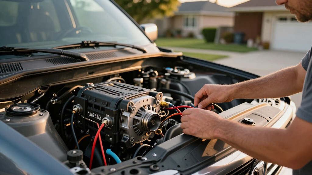 dual alternator kit for truck