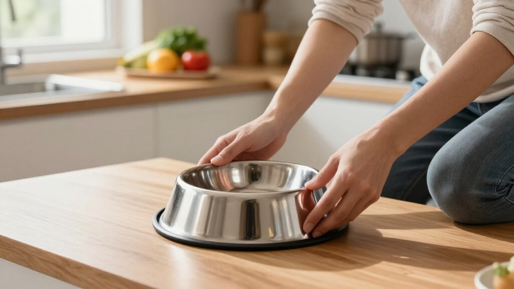elevated dog bowls stainless steel