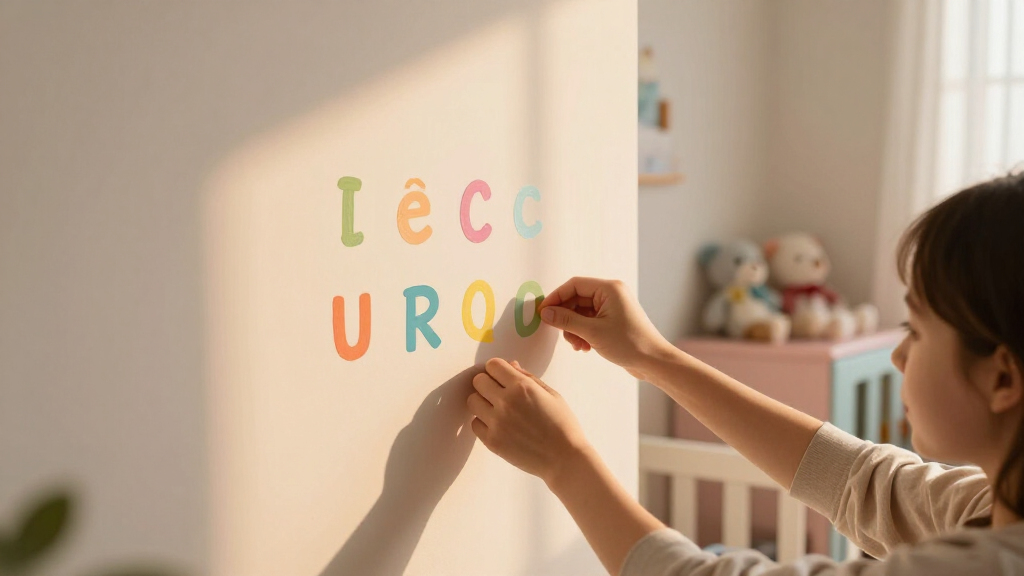alphabet wall decals for nursery